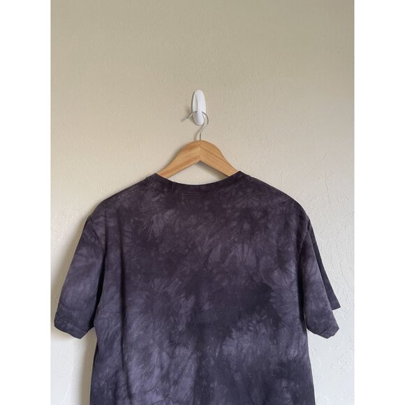 The Mountain Size Small Rainbow Lion T-Shirt Crewneck Short Sleeve Gray Tie Dye - Picture 5 of 7